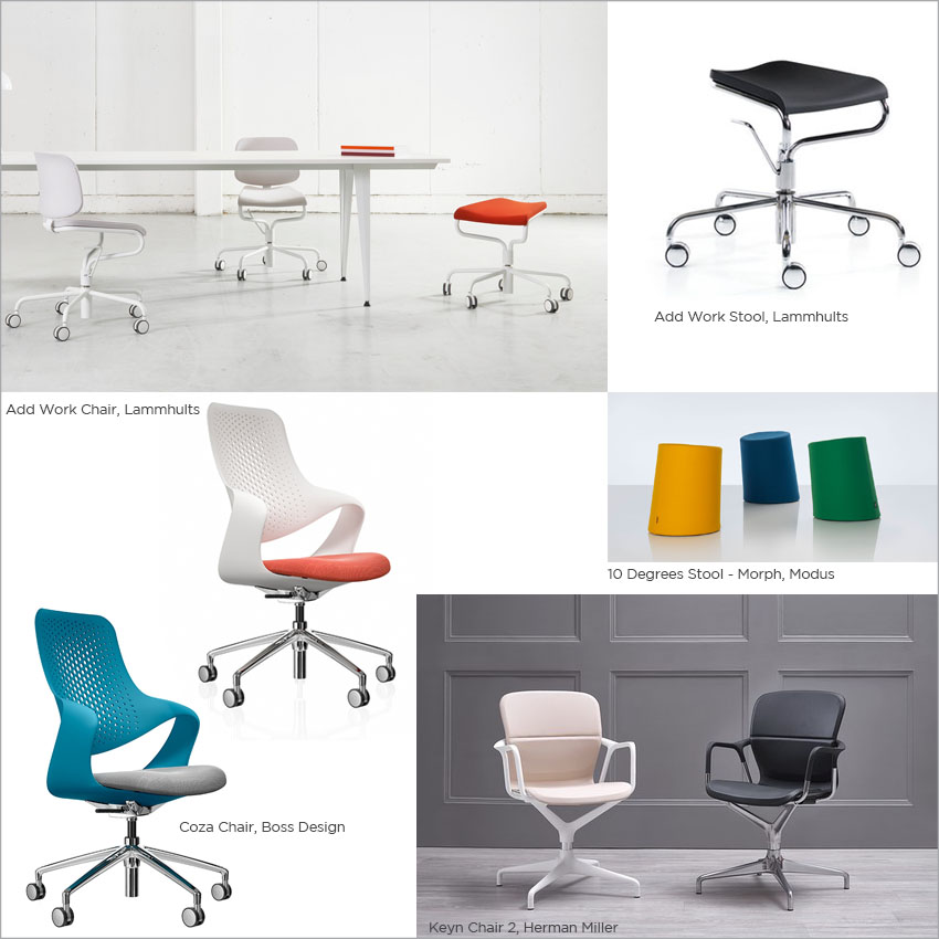 LAMMHULTS, MODUS, BOSS DESIGN & HERMAN MILLER