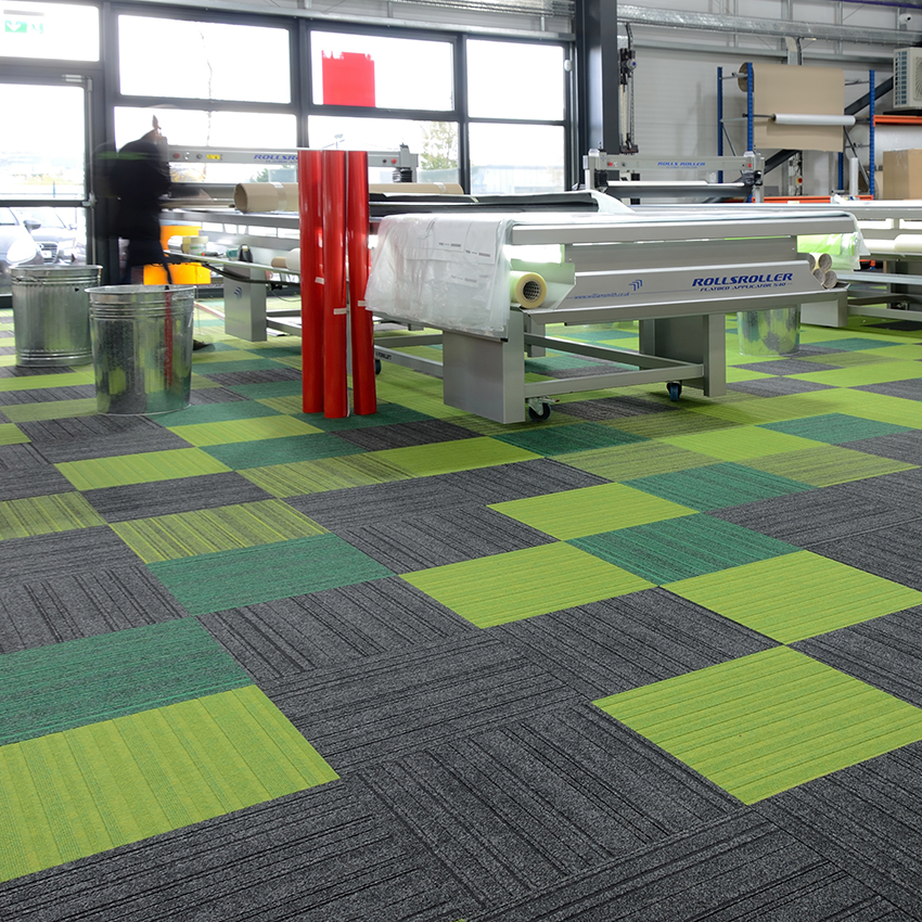 burmatex code and lateral® carpet tiles