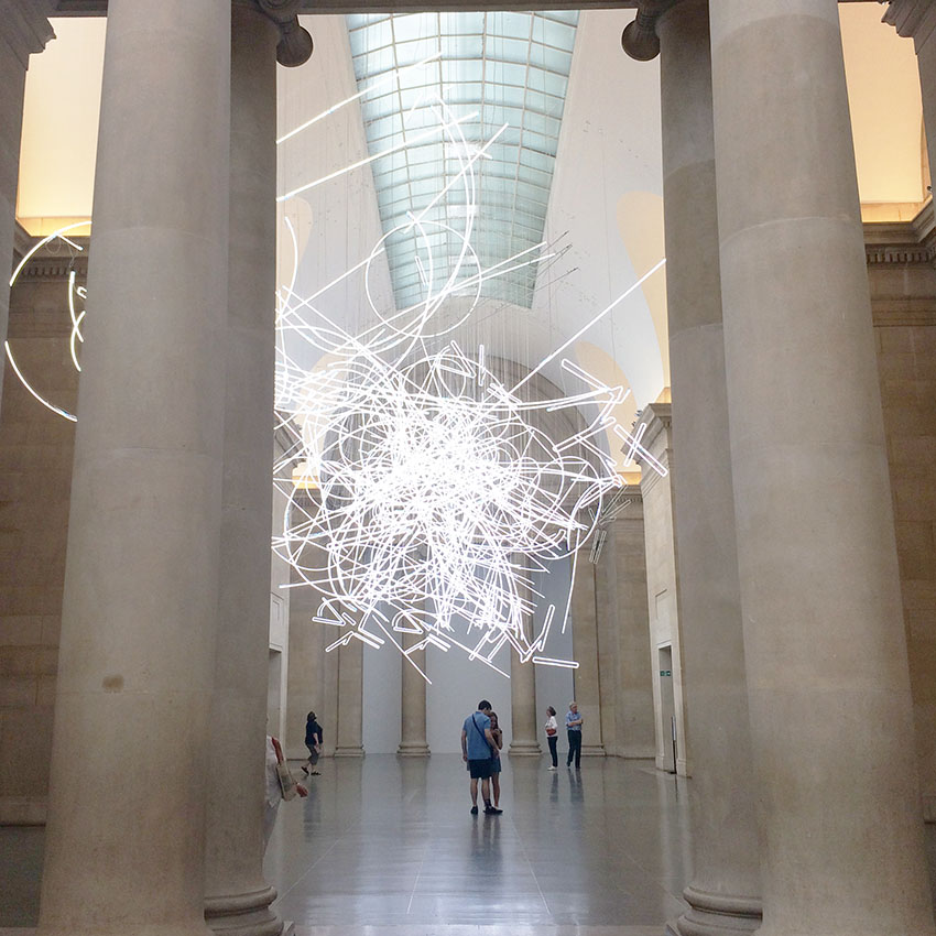 CERITH WYN EVANS, FORMS IN SPACE...BY LIGHT (IN TIME)