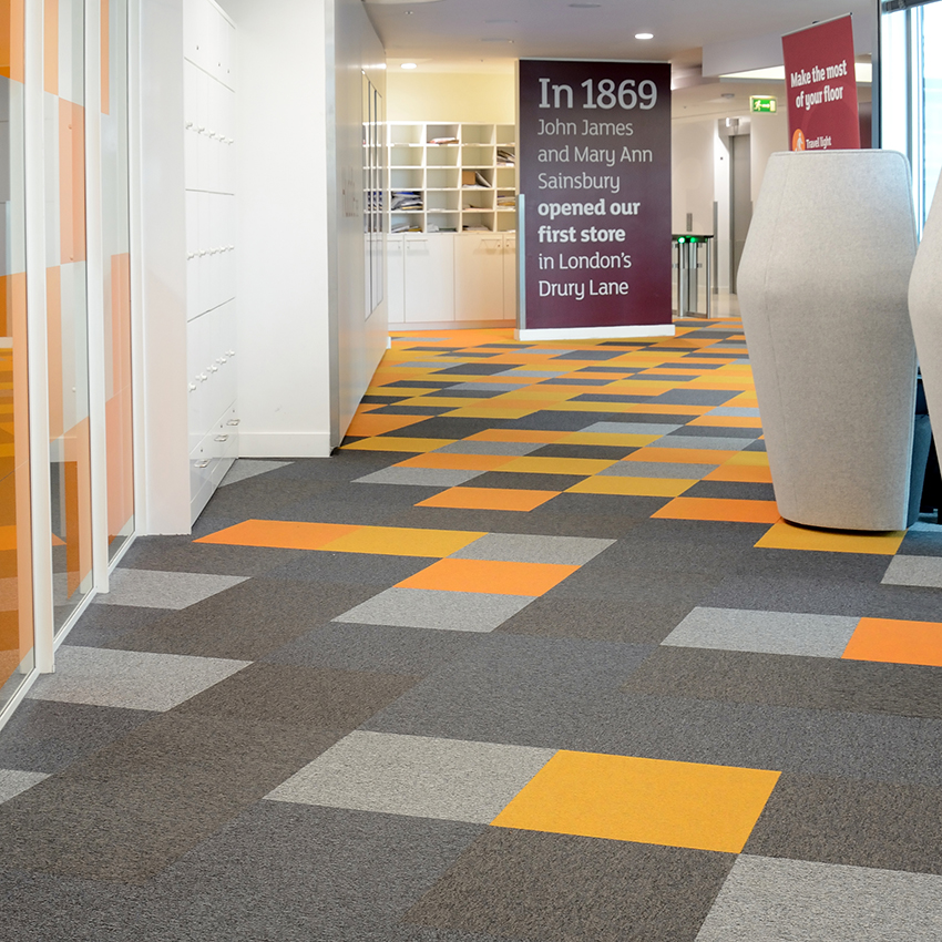 burmatex® balance and cordiale carpet tiles