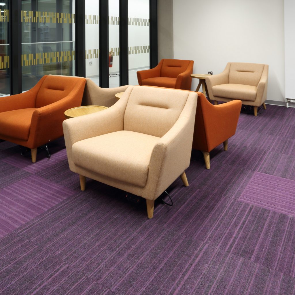 burmatex® lateral® and code carpet tiles 