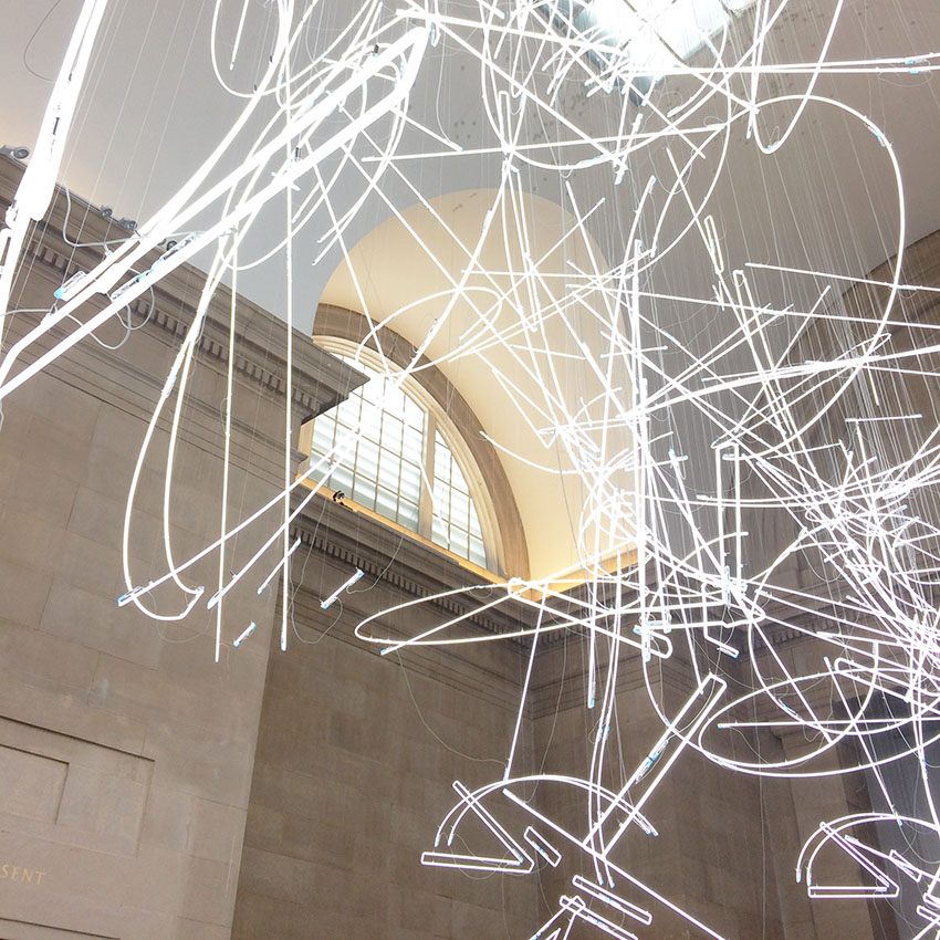 CERITH WYN EVANS, FORMS IN SPACE...BY LIGHT (IN TIME)