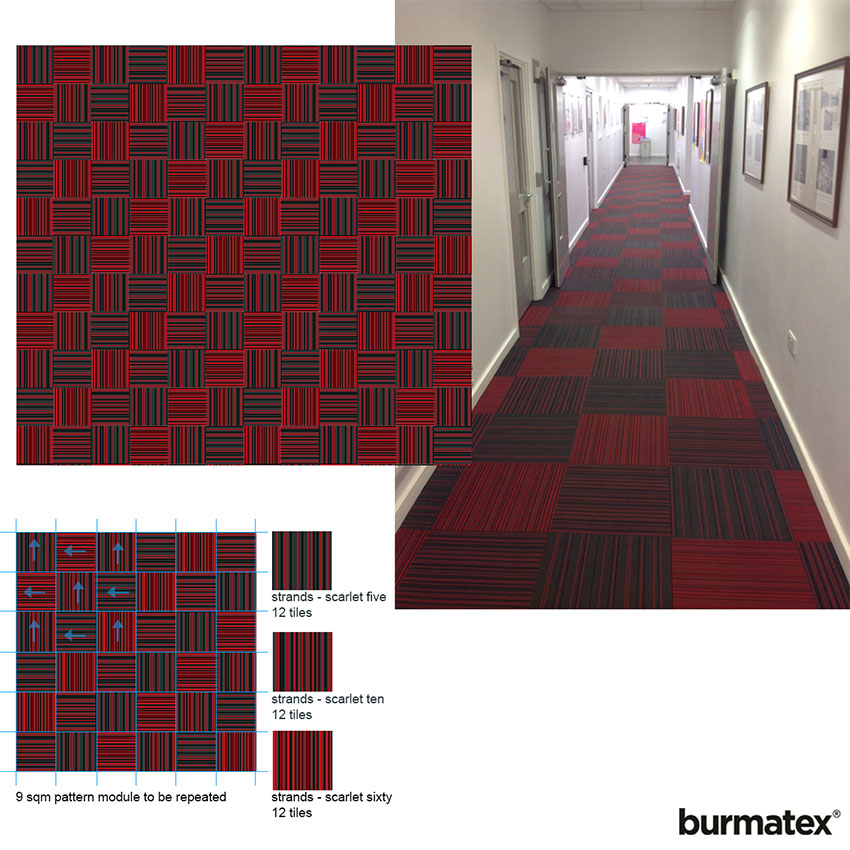 Bedford University-Repeat pattern
