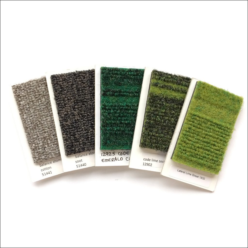 burmatex® carpet tile selection