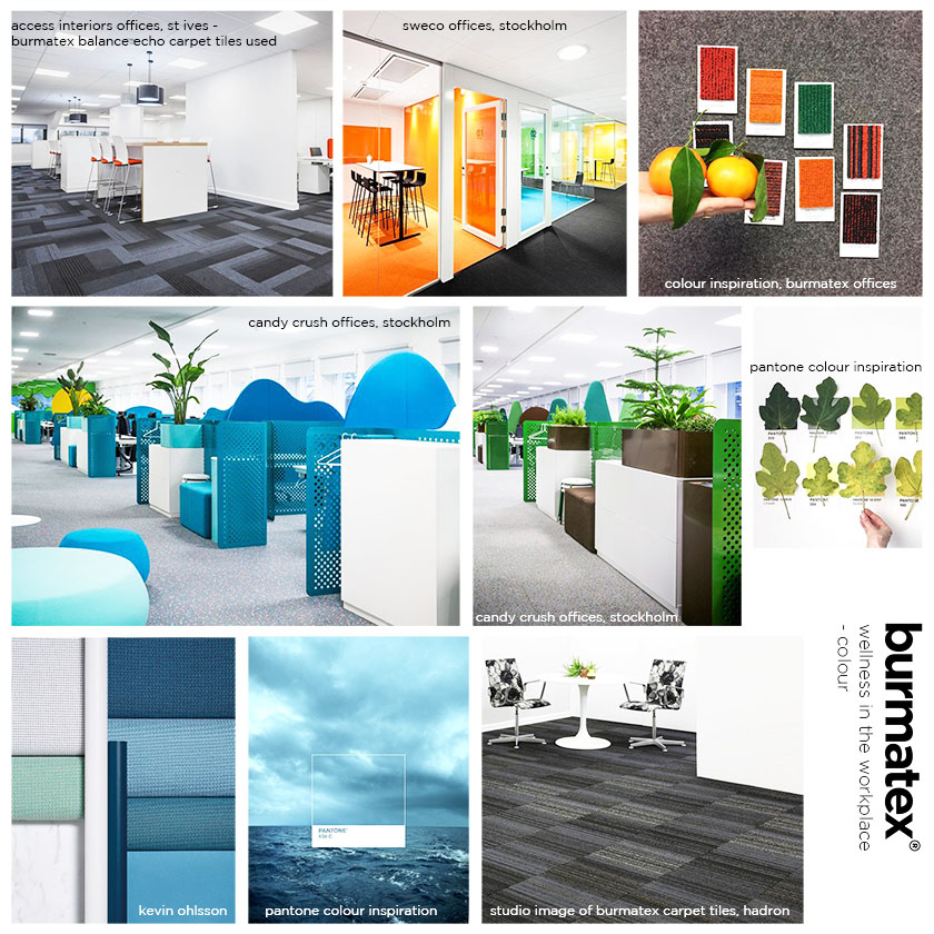 burmatex design blog-wellness in the workplace-colour