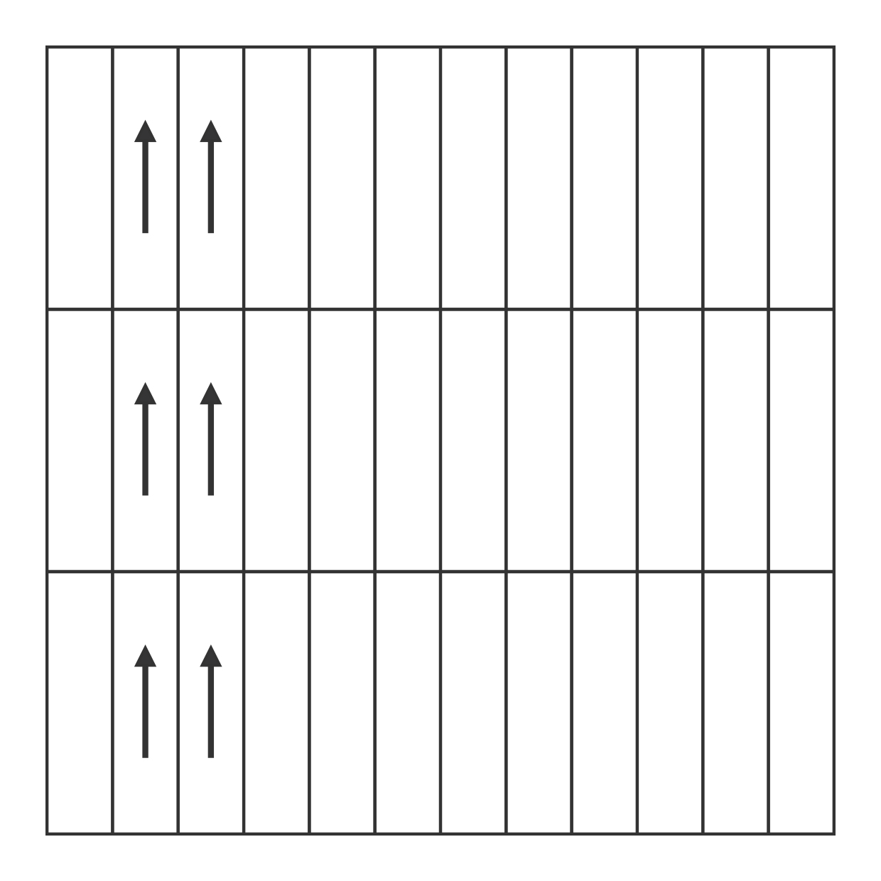 Installation Pattern - 1 Monolithic Plank