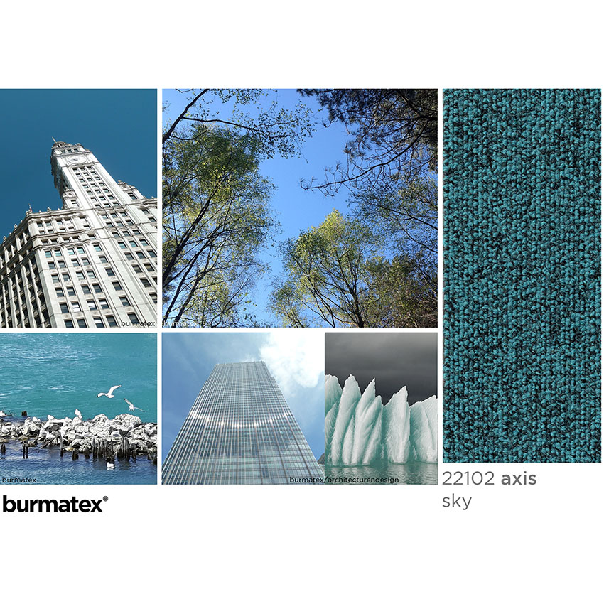 axis sky inspiration, Wriggley building Chicago, tree canopy, ice, seagulls on lake Michigan
